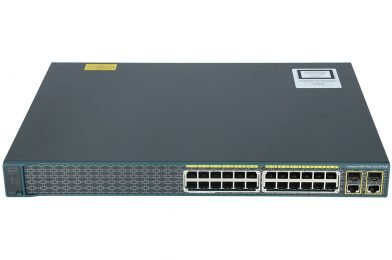 Catalyst 2960 Plus 24 10/100 PoE + 2 T/SFP LAN Lite # WS-C2960+24PC-S