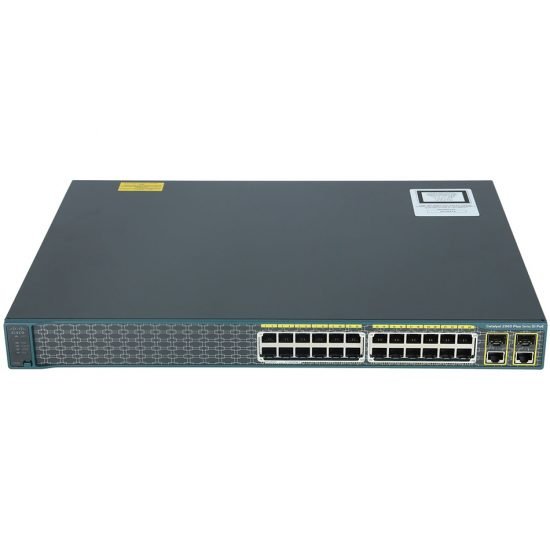 Catalyst 2960 Plus 24 10/100 PoE + 2 T/SFP LAN Lite # WS-C2960+24PC-S