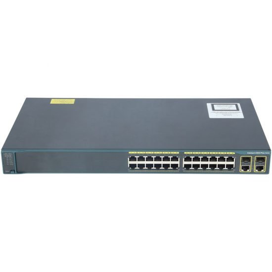 Catalyst 2960 Plus 24 10/100 + 2T/SFP LAN Base # WS-C2960+24TC-L