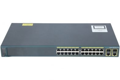 Catalyst 2960 Plus 24 10/100 + 2 T/SFP LAN Lite # WS-C2960+24TC-S