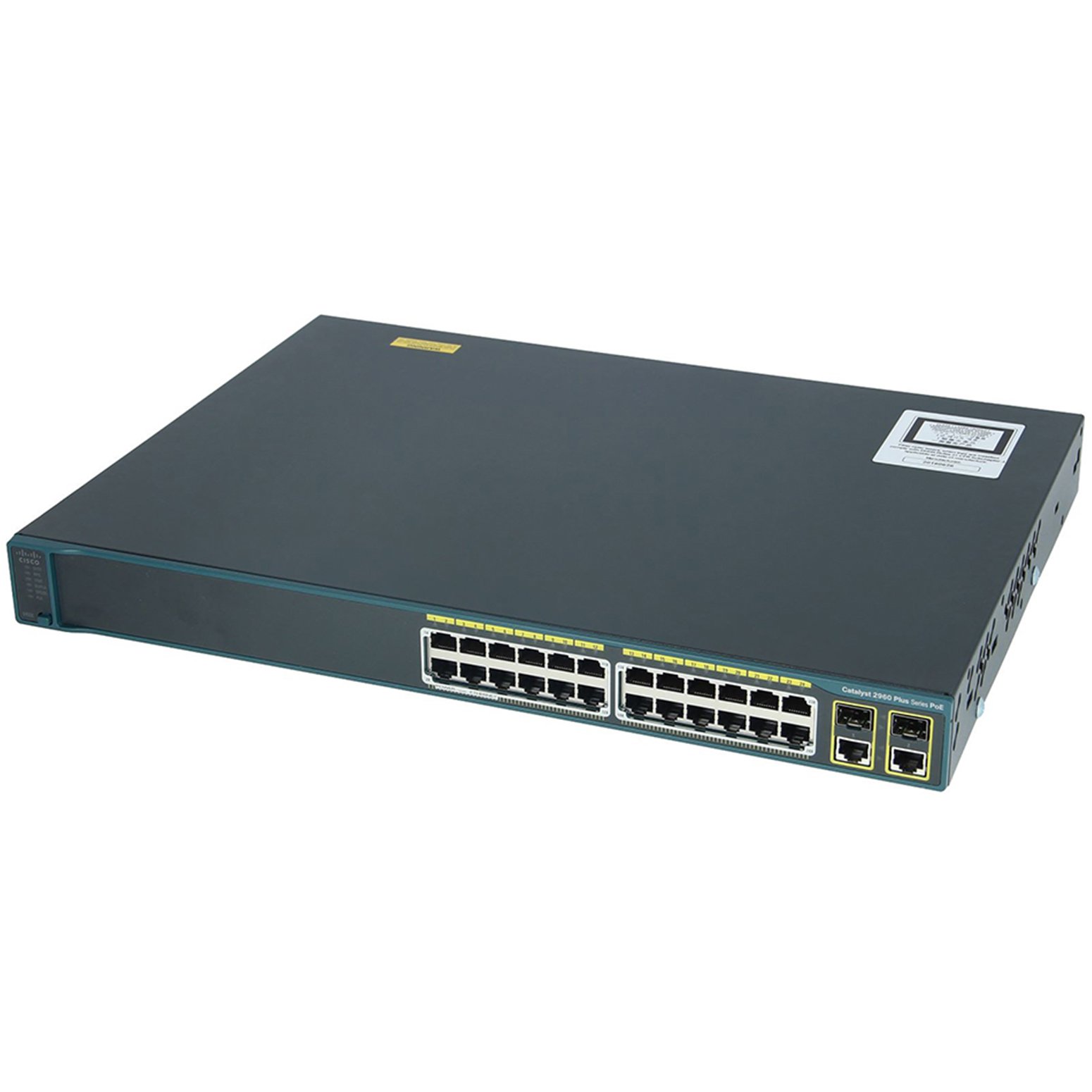 Catalyst 2960 Plus 24 10/100 (8 PoE) + 2 T/SFP LAN Lite # WS-C2960+24LC-S