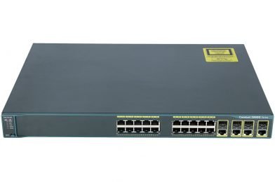 Catalyst 2960 24 10/100/1000, 4 T/SFP LAN Base Image # WS-C2960G-24TC-L