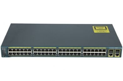 Catalyst 2960 48 10/100 + 2 T/SFP LAN Base Image # WS-C2960-48TC-L