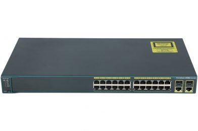 Catalyst 2960 24 10/100 + 2T/SFP LAN Base Image # WS-C2960-24TC-L