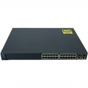 Catalyst 2960 24 10/100 PoE + 2 T/SFP LAN Base Image # WS-C2960-24PC-L
