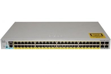 Catalyst 2960L 48 port GigE, 4x10G SFP+, Lan Lite #WS-C2960L-48TQ-LL