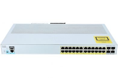 Catalyst 2960L 24 port GigE with PoE, 4 x 1G SFP, LAN Lite # WS-C2960L-24PS-LL