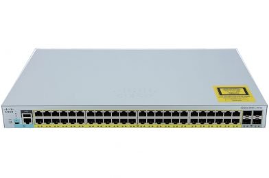 Catalyst 2960L 48 port GigE with PoE, 4 x 1G SFP, LAN Lite # WS-C2960L-48PS-LL