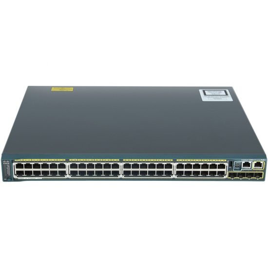 Catalyst 2960S 48 GigE PoE 740W, 2 x 10G SFP+ LAN Base # WS-C2960S-48FPD-L