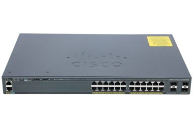 Catalyst 2960-X 24 GigE, 4 x 1G SFP, LAN Base # WS-C2960X-24TS-L