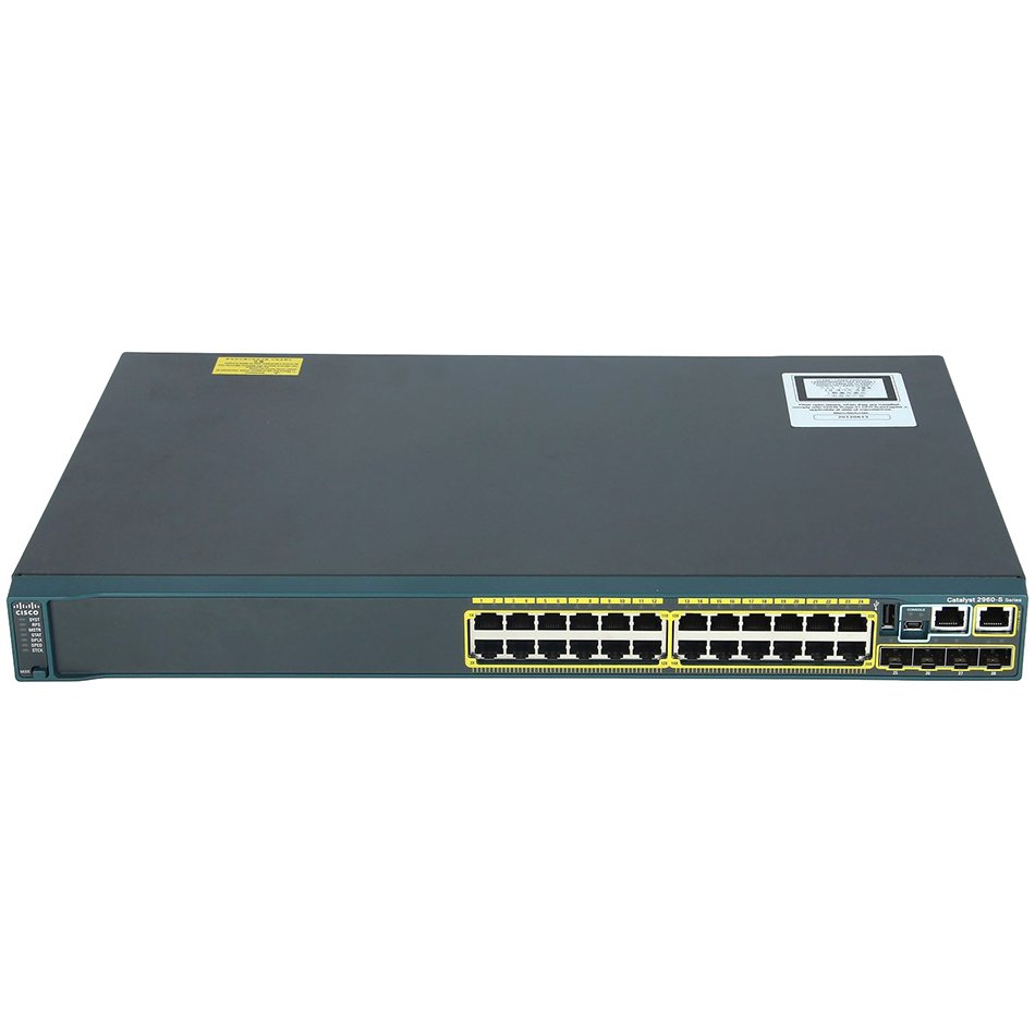Catalyst 2960S 24 GigE, 4 x SFP LAN Base # WS-C2960S-24TS-L