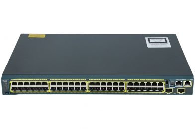 Catalyst 2960S 48 GigE, 2 x 10G SFP+ LAN Base # WS-C2960S-48TD-L