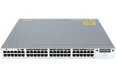 Cisco Catalyst 3850 48 Port PoE IP Base  # WS-C3850-48P-S