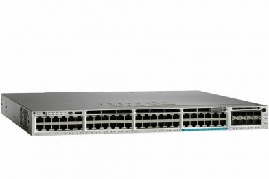 Cisco Catalyst 3850 48 Port (12 mGig+36 Gig) UPoE IP Base # WS-C3850-12X48U-S