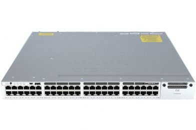 Cisco Catalyst 3850 48 Port Full PoE w/ 5 AP license IP Base  # WS-C3850-48PW-S