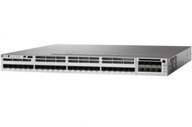 Cisco Catalyst 3850 32 Port 10G Fiber Switch IP Services # WS-C3850-32XS-E