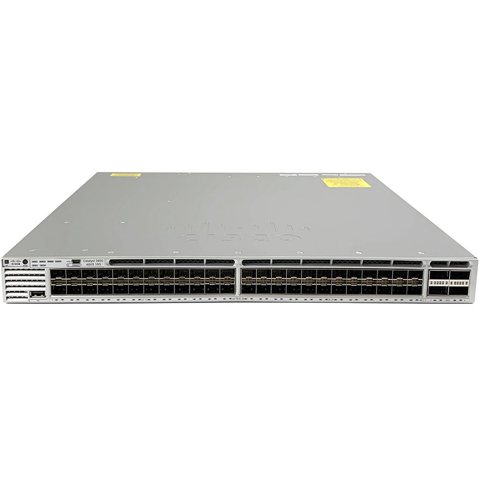 Cisco Catalyst 3850 48 Port 10G Fiber Switch IP Services  # WS-C3850-48XS-E