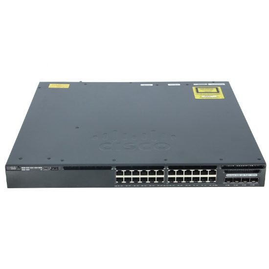 Cisco Catalyst 3650 24 Port PoE 4x1G Uplink LAN Base # WS-C3650-24PS-L