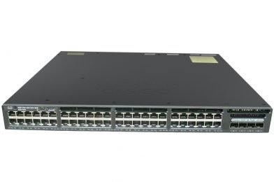 Cisco Catalyst 3650 48 Port Full PoE 4x10G Uplink LAN Base # WS-C3650-48FQ-L