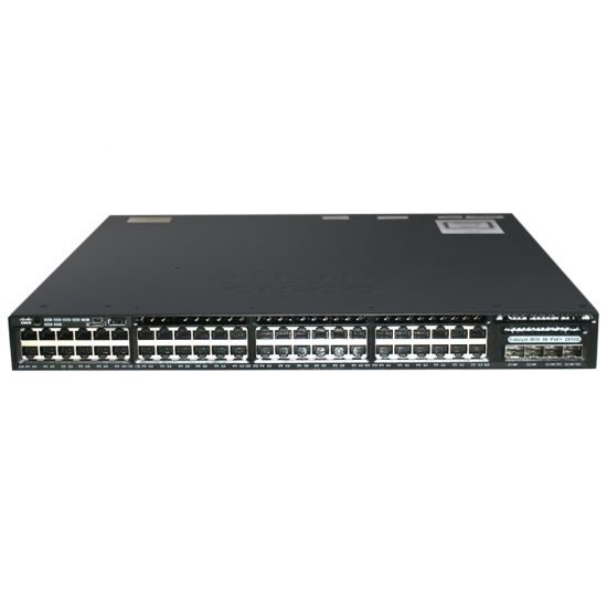 Cisco Catalyst 3650 48 Port Full PoE 2x10G Uplink IP Services # WS ...