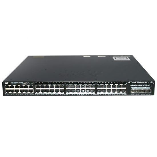 Cisco Catalyst 3650 48 Port Full PoE 2x10G Uplink LAN Base # WS-C3650-48FD-L