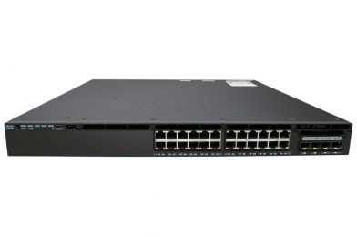 Cisco Catalyst 3650 24 Port Data 2x10G Uplink LAN Base # WS-C3650-24TD-L