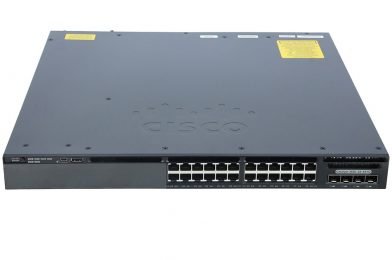Cisco Catalyst 3650 24 Port Data 4x1G Uplink LAN Base # WS-C3650-24TS-L