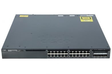 Cisco Catalyst 3650 24 Port Data 4x1G Uplink IP Services # WS-C3650-24TS-E