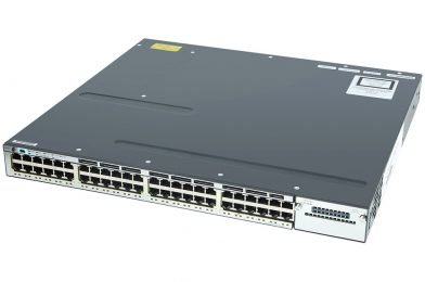 Catalyst 3750X 48 Port Full PoE LAN Base # WS-C3750X-48PF-L