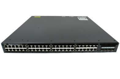 Cisco Catalyst 3650 48 Port PoE 4x1G Uplink IP Services # WS-C3650-48PS-E