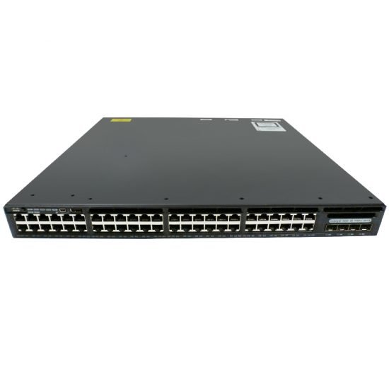 Cisco Catalyst 3650 48 Port PoE 4x1G Uplink IP Base # WS-C3650-48PS-S