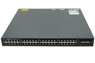 Cisco Catalyst 3650 48 Port Data 4x1G Uplink IP Services # WS-C3650-48TS-E