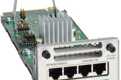 Catalyst 9300 4 x mGig Network Module # C9300-NM-4M