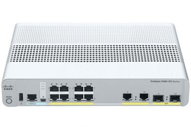 Cisco Catalyst 3560-CX 2 x mGig, 6 x 1G PoE, IP Base# WS-C3560CX-8XPD-S