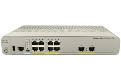 Cisco Catalyst 3560-CX PD PSE 8 Port PoE, 1G Uplinks IP Base # WS-C3560CX-8PT-S