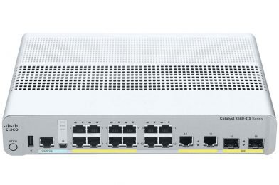 Cisco Catalyst 3560-CX 12 Port PoE, 10G Uplinks IP Base # WS-C3560CX-12PD-S
