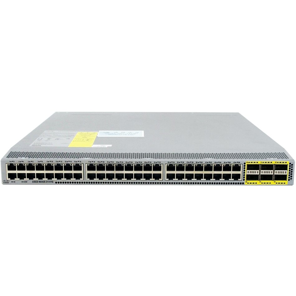 Cisco ONE Nexus 3172PQ,48xSFP+ & 6 QSFP+ ports, extended mem # C1-N3K-C3172PQ-XL