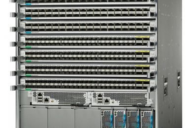 Cisco ONE Nexus 9508 Chassis with 8 linecard slots # C1-N9K-C9508