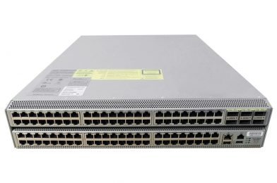 Nexus 9300 with 96p 1/10G-T and 6p 40G QSFP # N9K-C93120TX