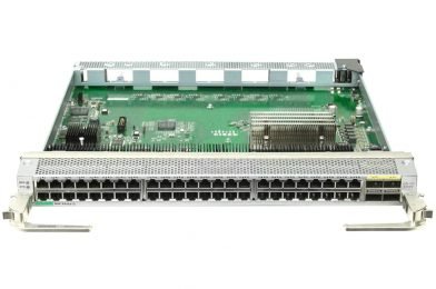 Nexus 9500 NX-OS linecard, 48p 10G/25G with 4p 100G QSFP28 # N9K-X97160YC-EX