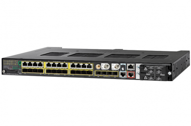 IE5000 with 12GE Copper PoE+, 12FE/GE SFP & 4 1G/10G SFP up # IE-5000-12S12P-10G
