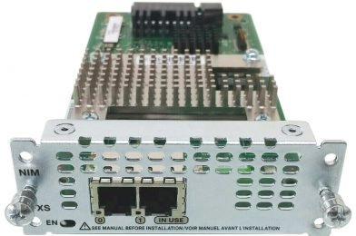 2-Port Network Interface Module – FXS, FXS-E and DID # NIM-2FXS