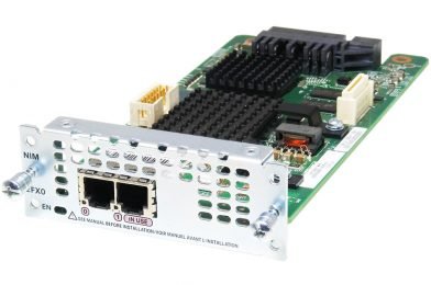 2-port Network Interface Module – FXO (Universal) # NIM-2FXO