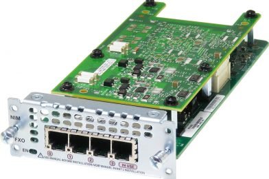 4-port Network Interface Module – FXO (Universal) # NIM-4FXO