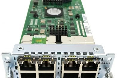 8-port Layer 2 GE Switch Network Interface Module # NIM-ES2-8