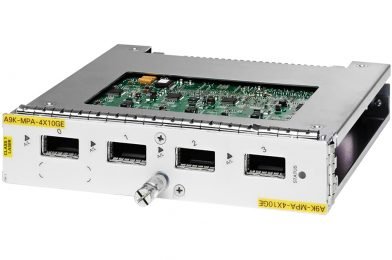ASR 9000 4-port 10GE Modular Port Adapter # A9K-MPA-4X10GE