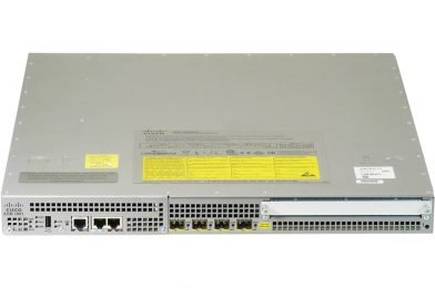 Cisco ASR1001 System,4 built-in GE,4X1GE IDC,Dual P/S # ASR1001-4X1GE
