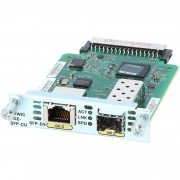 EHWIC 1 port dual mode SFP(100M/1G) or GE(10M/100M/1G) # EHWIC-1GE-SFP-CU