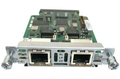 2-Port 2nd Gen Multiflex Trunk Voice/WAN Int. Card – T1/E1 # VWIC2-2MFT-T1/E1