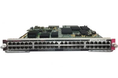 C6k 48-port 10/100/1000 GE Mod: fabric enabled, RJ-45 DFC4 # WS-X6848-TX-2T